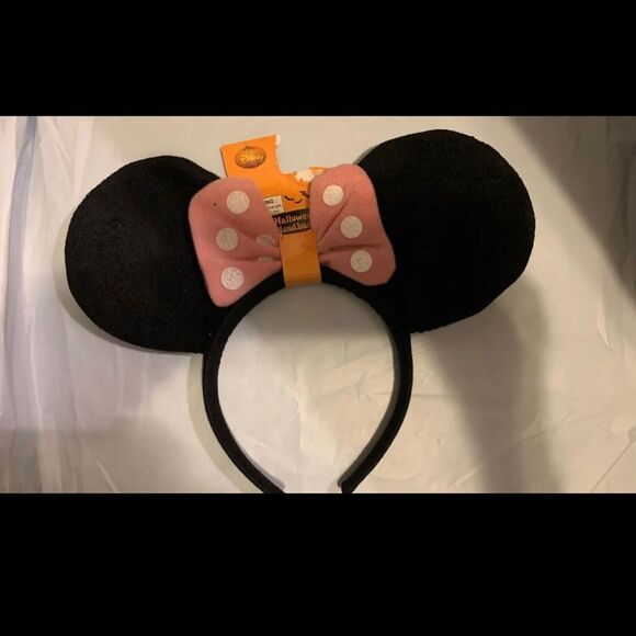 Disney Halloween Minnie Mouse Ears headband-costume- - Picture 1 of 3